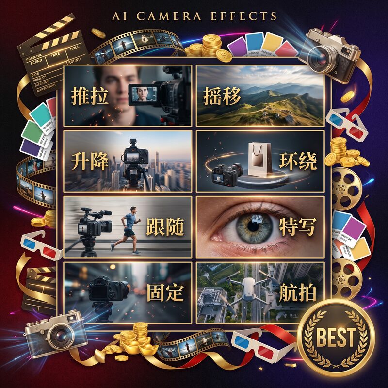 AI 运镜电影级提示词视频教程 - 预览图 2
