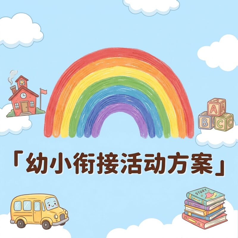 幼儿园幼小衔接活动方案 - 预览图 1