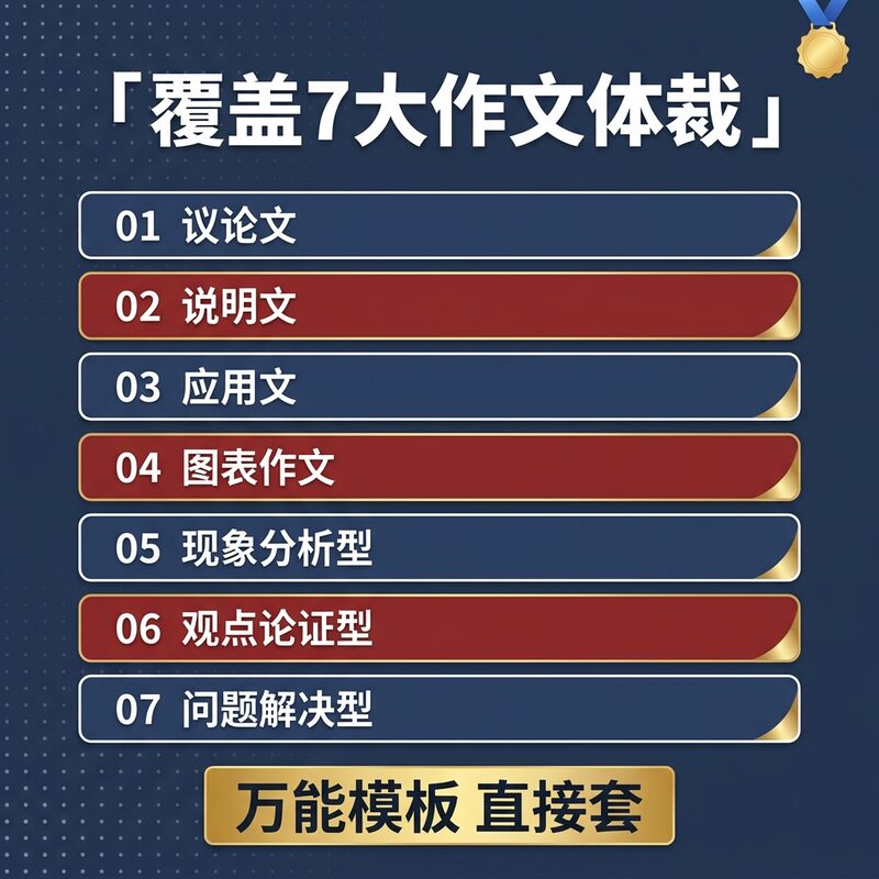 四六级作文万能模板 电子版 高分范文 永久包 - 预览图 2