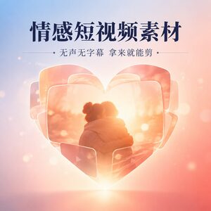 做情感号没素材？17642个无声短视频直接套